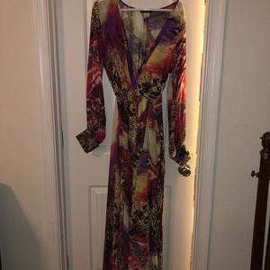 Women’s Long Sleeve Maxi Dress